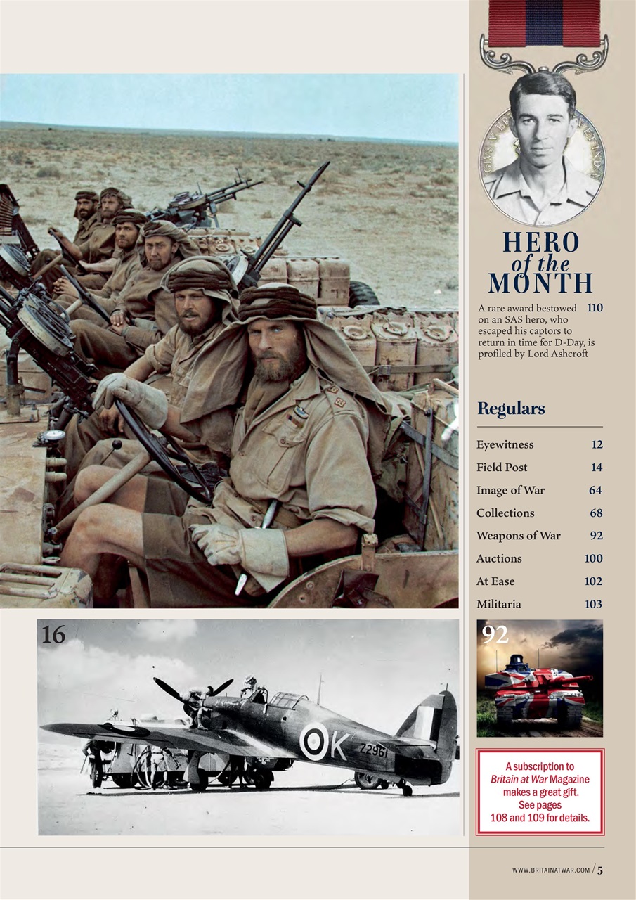 Britain at War Magazine Preview Pages