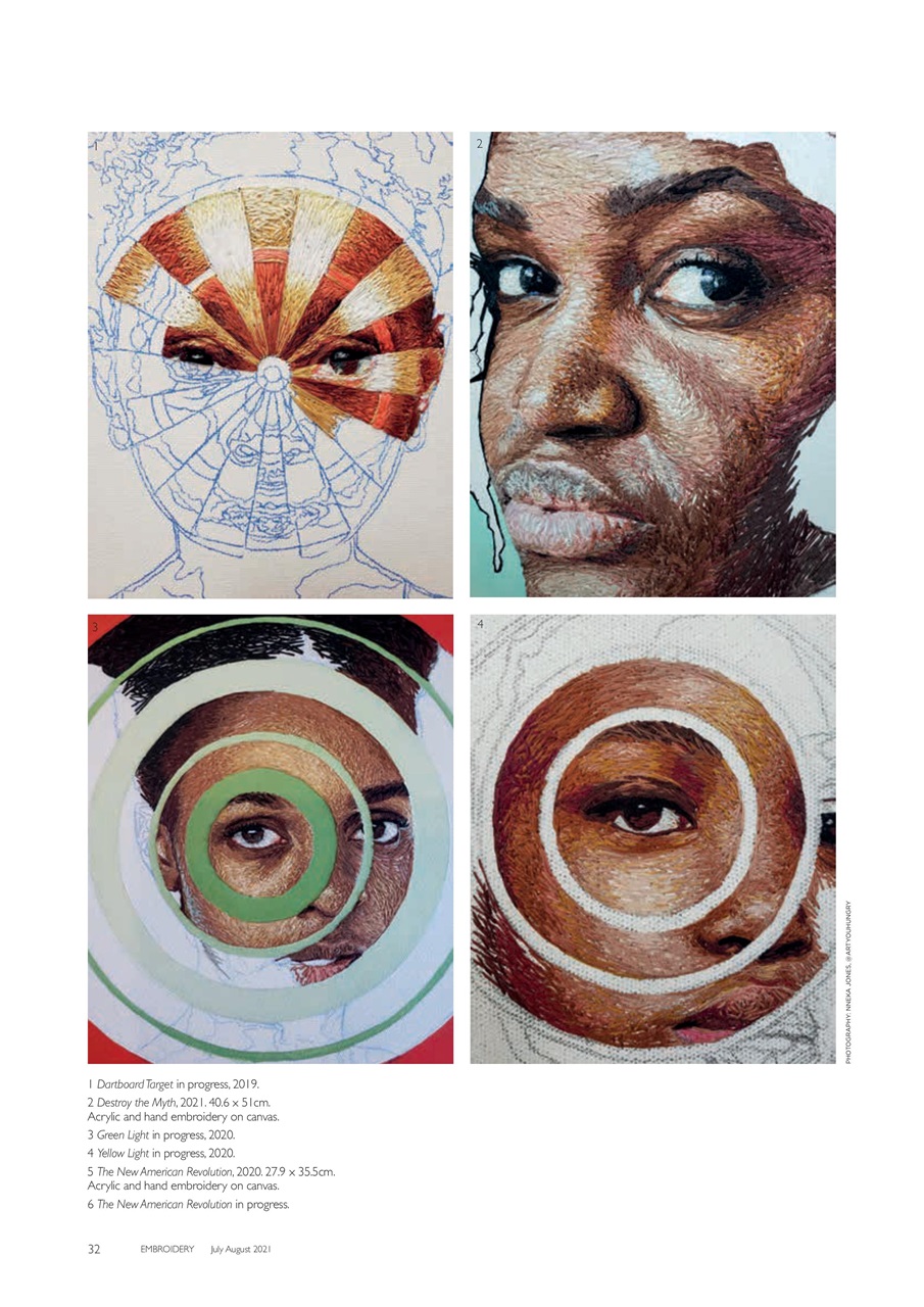 Embroidery Magazine Preview Pages