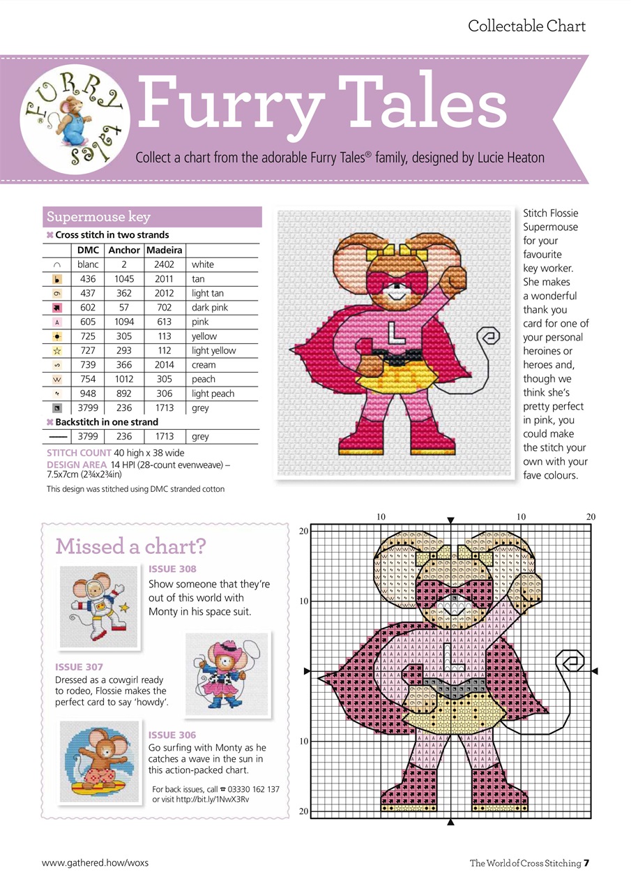 The World of Cross Stitching Preview Pages
