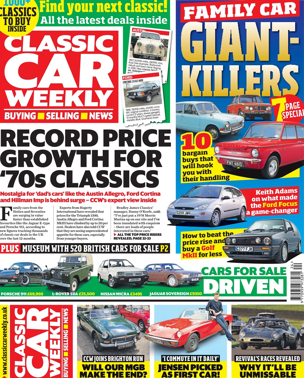 Classic Car Weekly Preview Pages