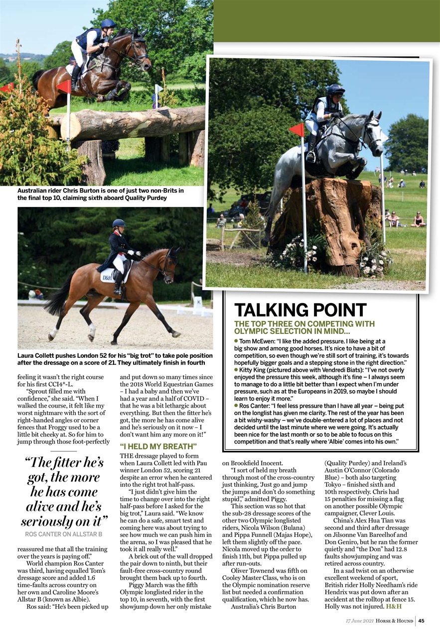 Horse & Hound Preview Pages