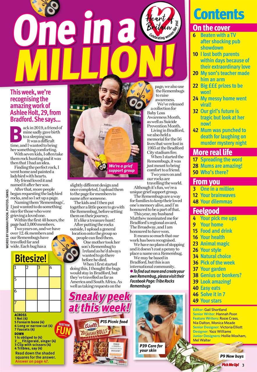 Pick Me Up Preview Pages