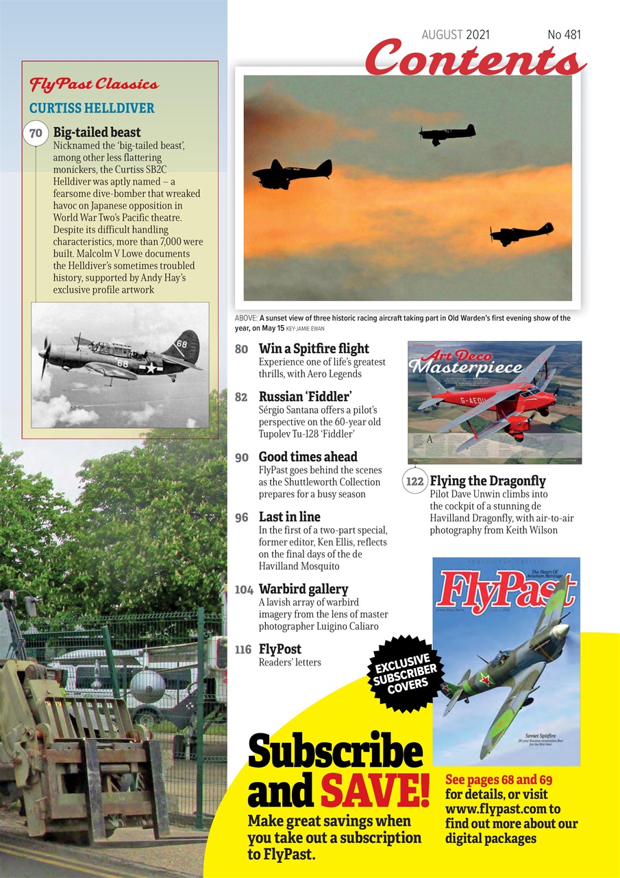 FlyPast Preview Pages