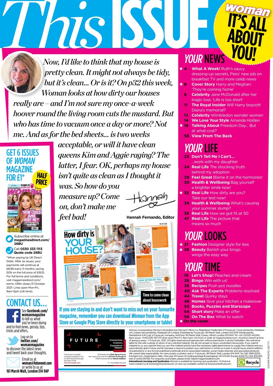 Woman Preview Pages