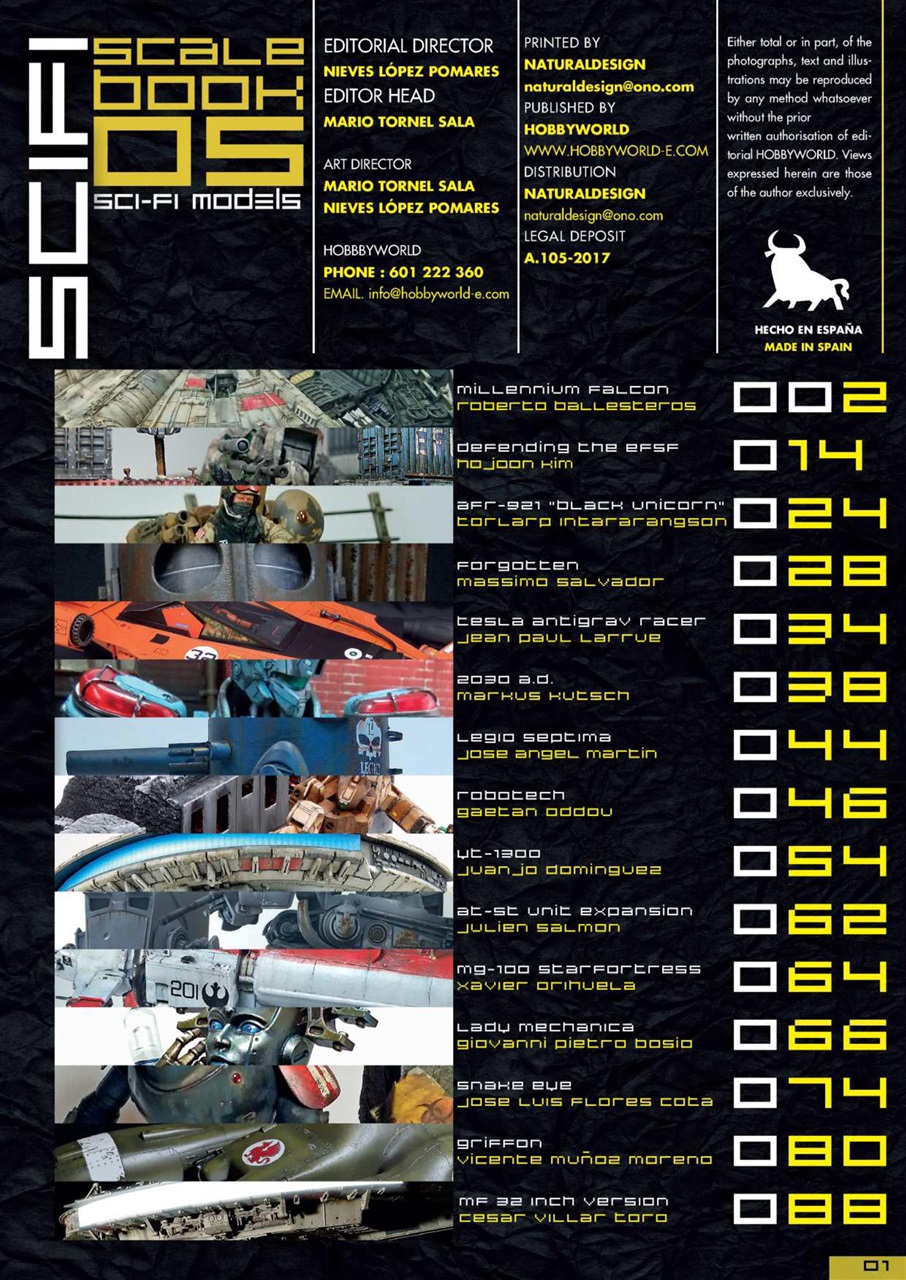 SCIFI SCALE ENGLISH Preview Pages