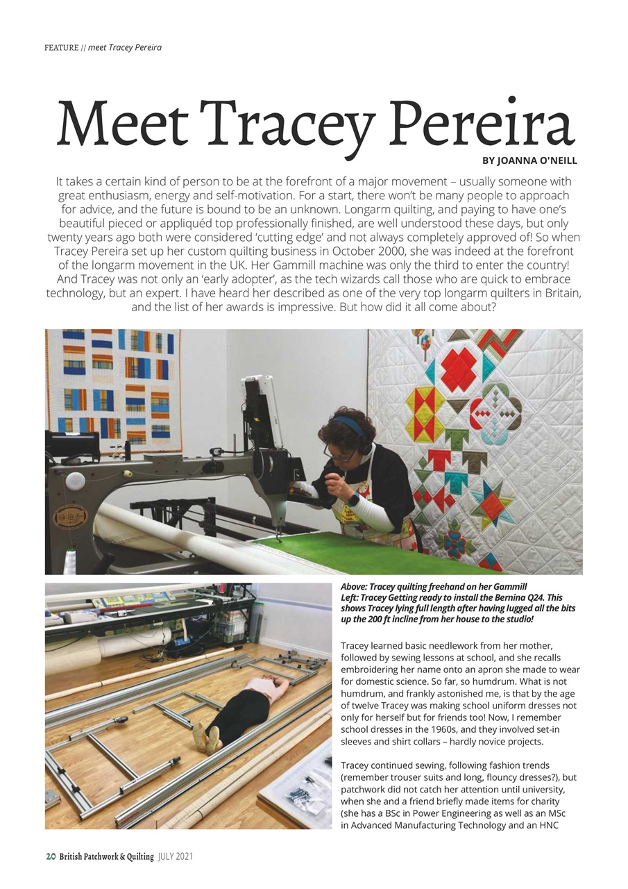 Patchwork and Quilting Preview Pages