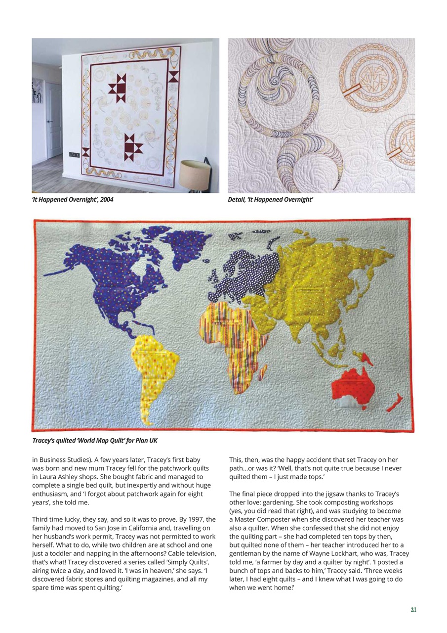 Patchwork and Quilting Preview Pages