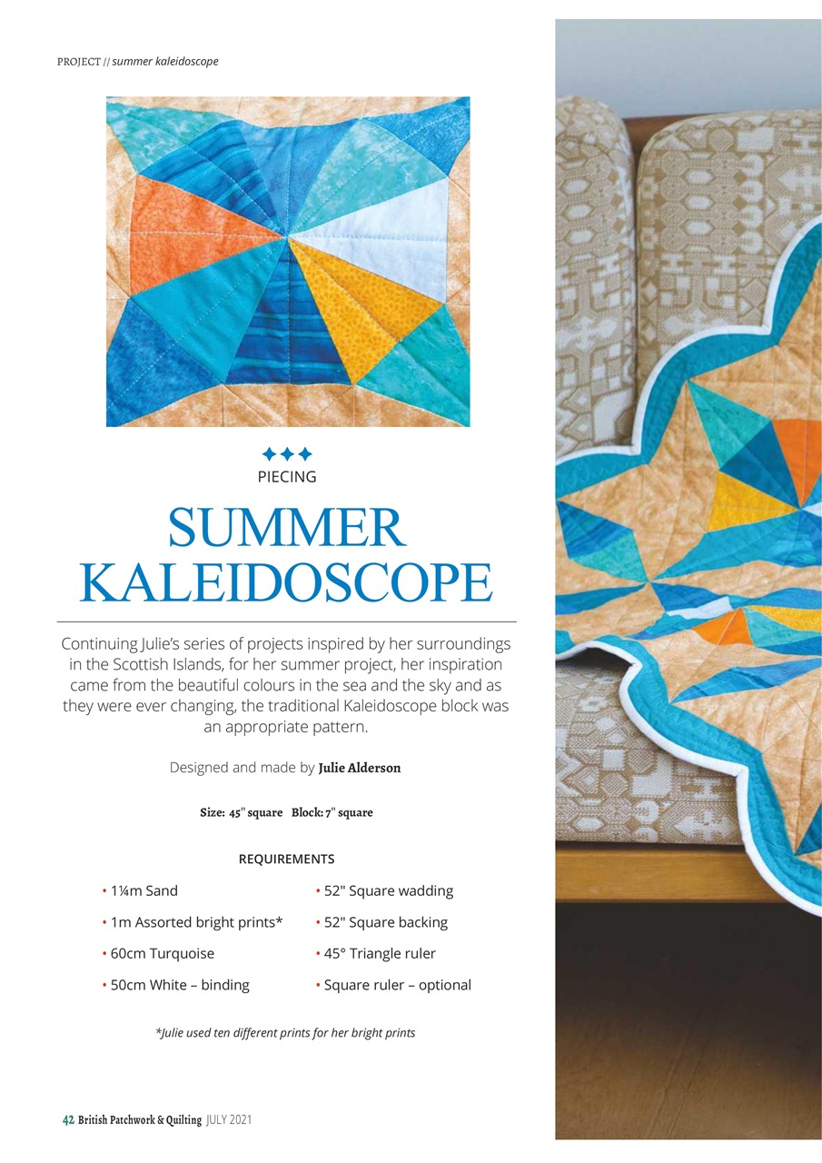 Patchwork and Quilting Preview Pages