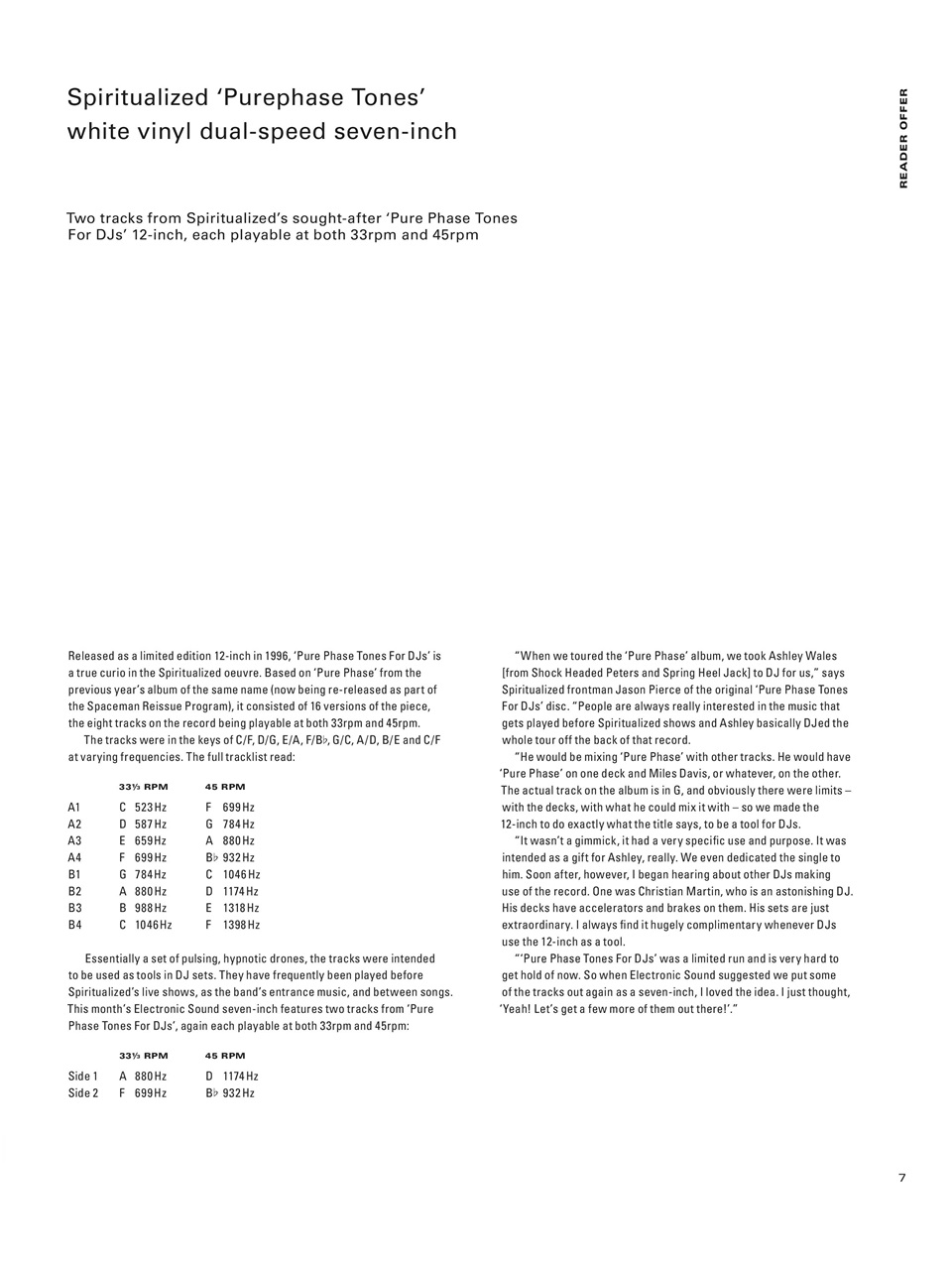 Electronic Sound Preview Pages