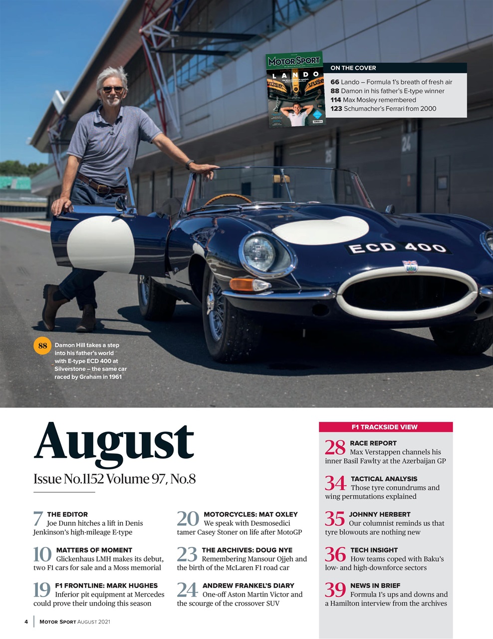Motor Sport Magazine Preview Pages