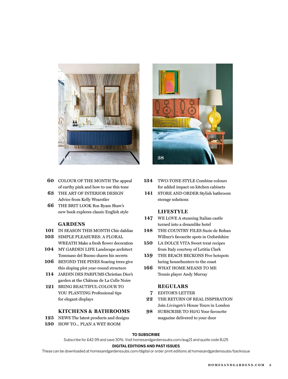 Homes & Gardens Preview Pages
