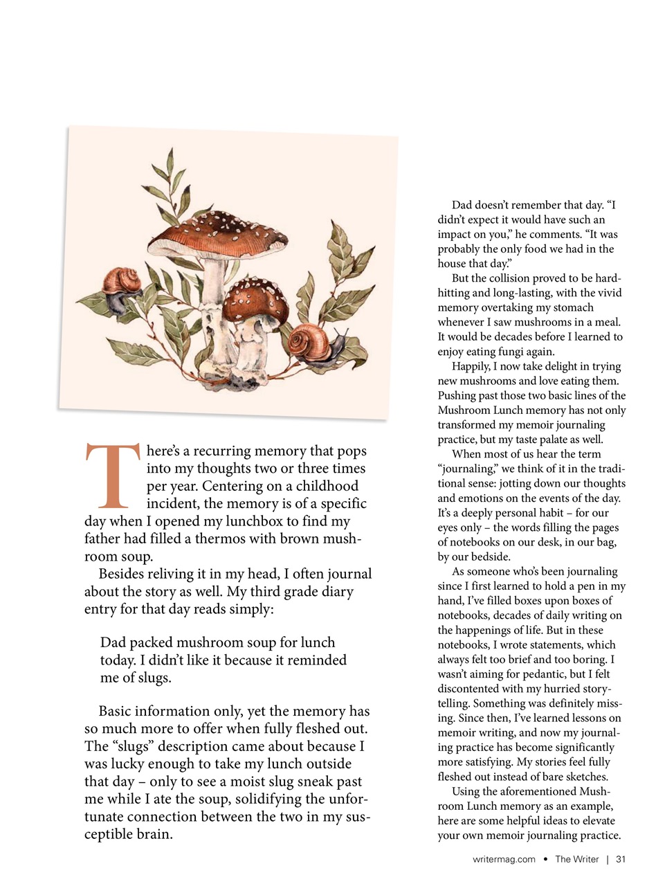 The Writer Preview Pages