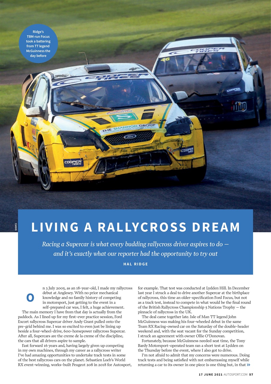 Autosport Preview Pages