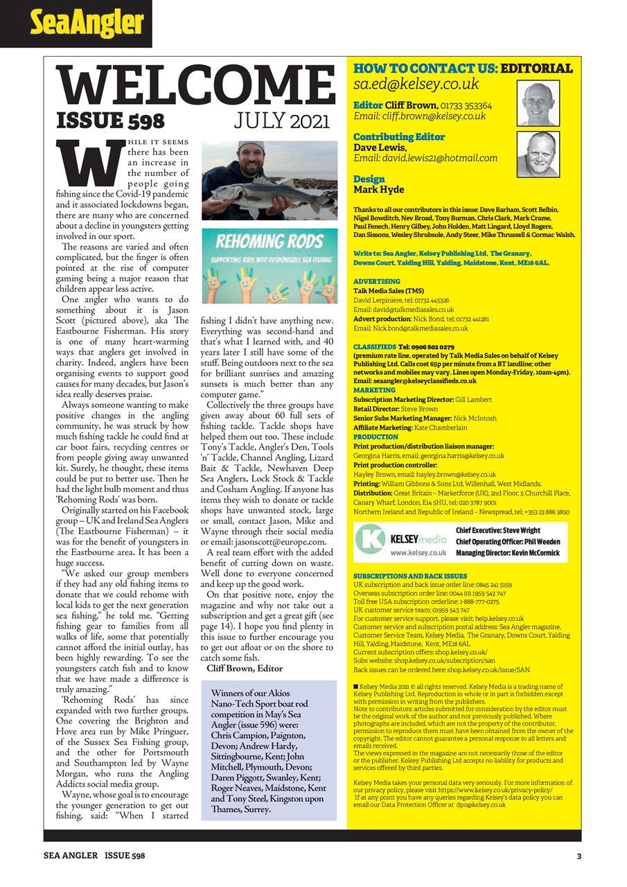 Sea Angler Preview Pages