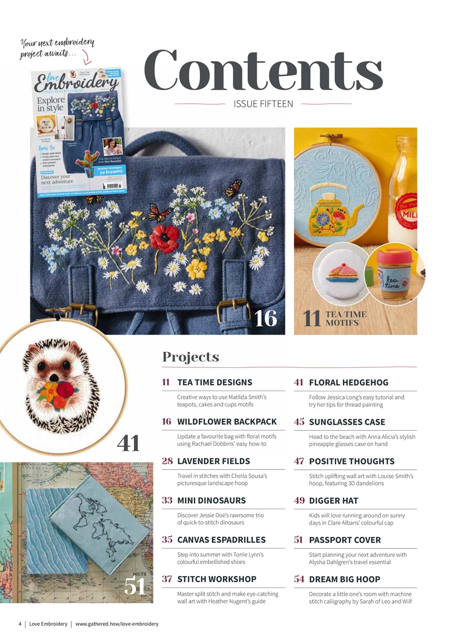 Love Embroidery Preview Pages