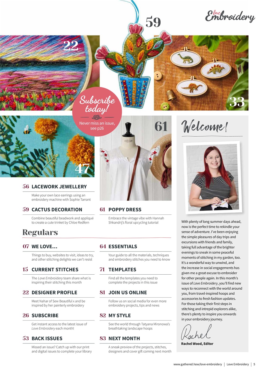 Love Embroidery Preview Pages