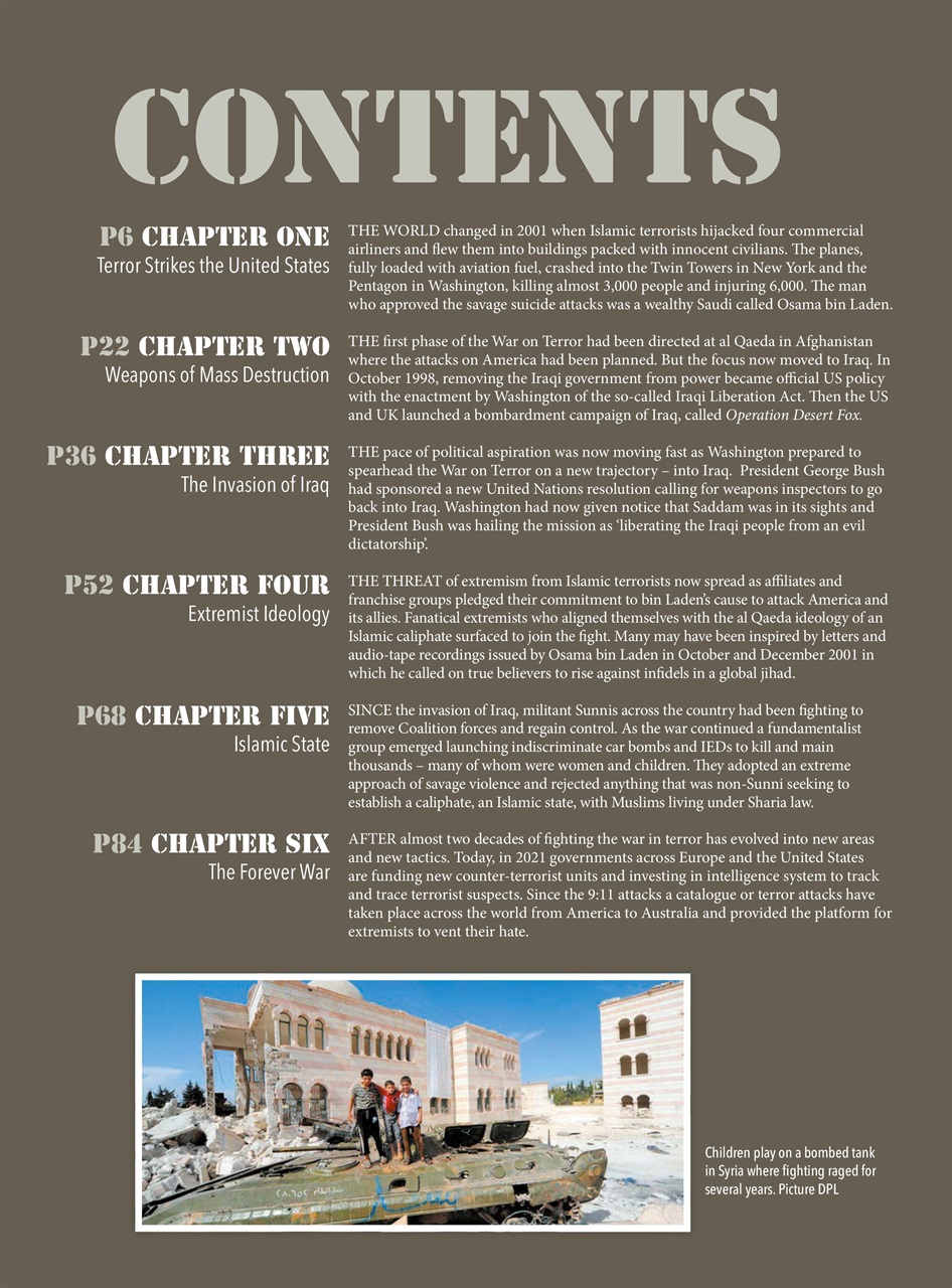 Modern Conflict Preview Pages