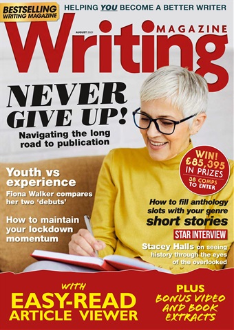 Writing Magazine issue August 2021
