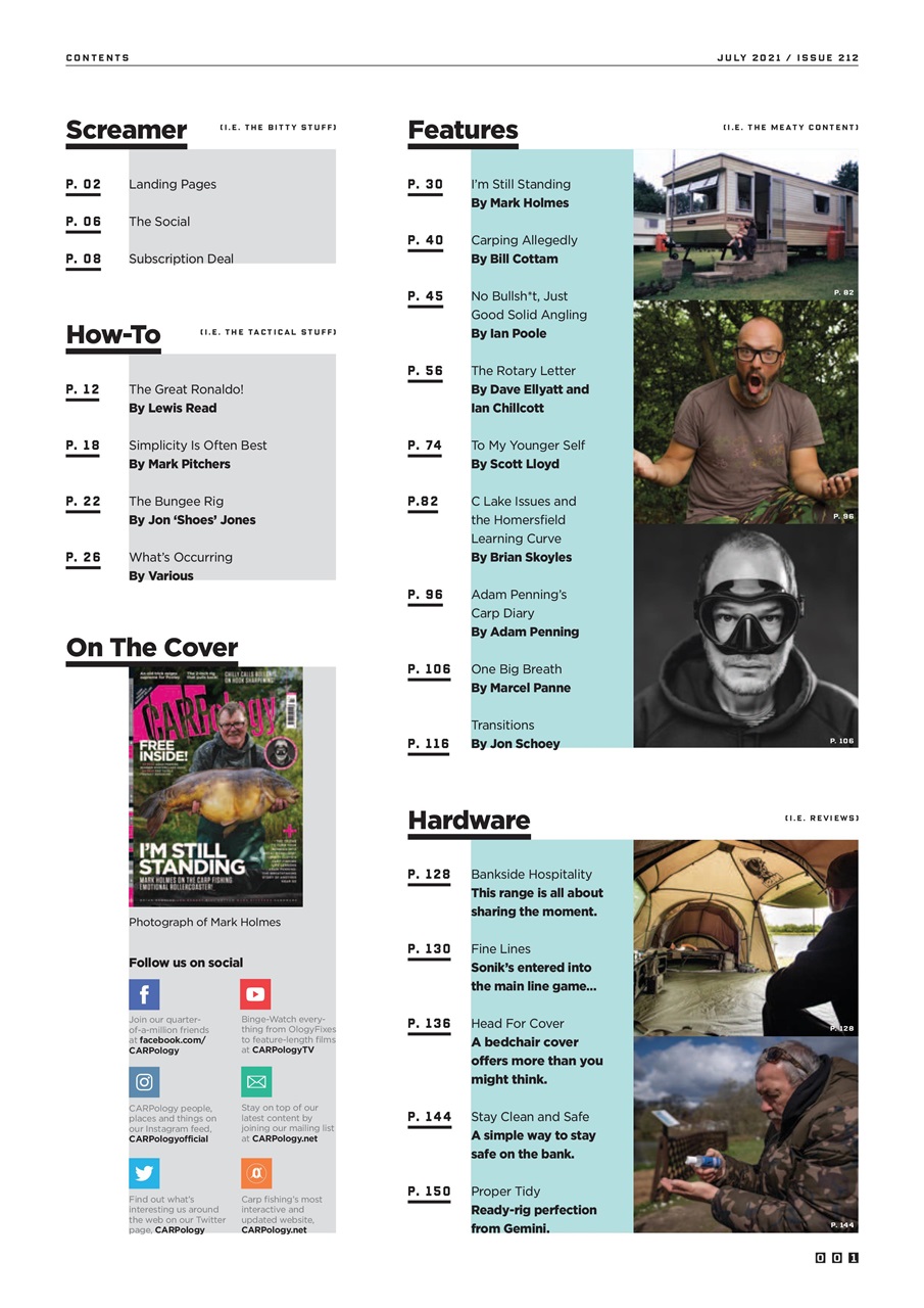 CARPology Magazine Preview Pages