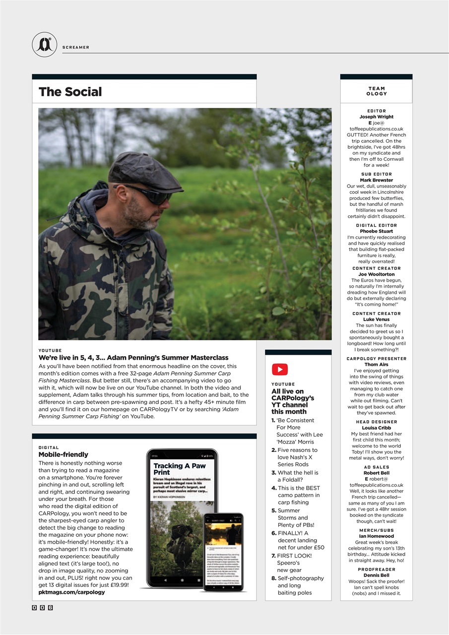 CARPology Magazine Preview Pages