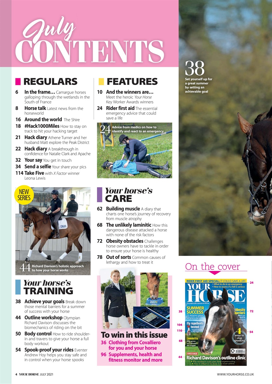 Your Horse Preview Pages