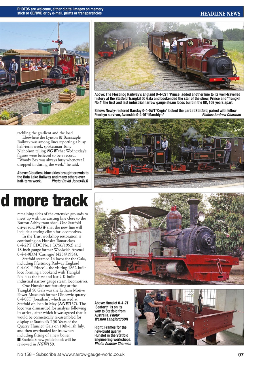 Narrow Gauge World Preview Pages