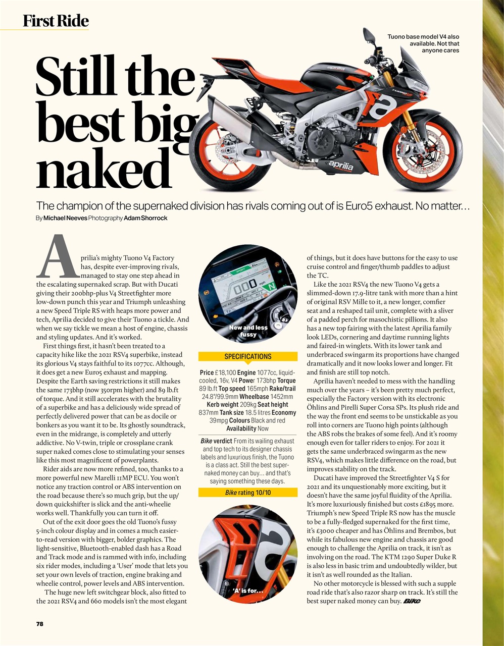 Bike Preview Pages