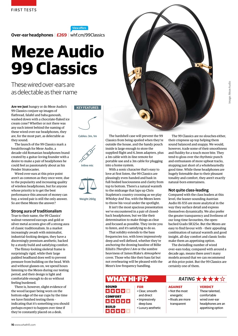 What HiFi Preview Pages