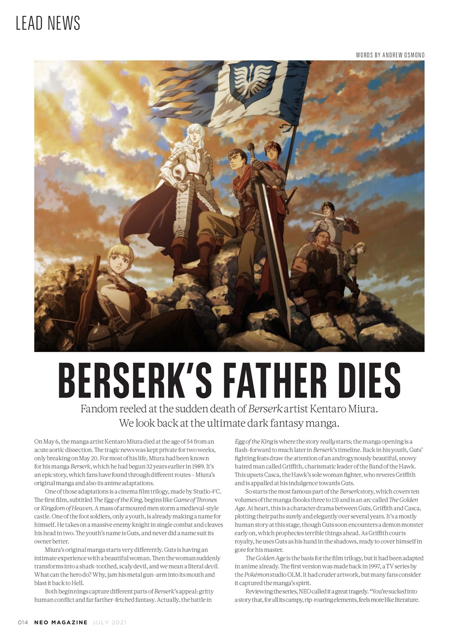 NEO Magazine Preview Pages