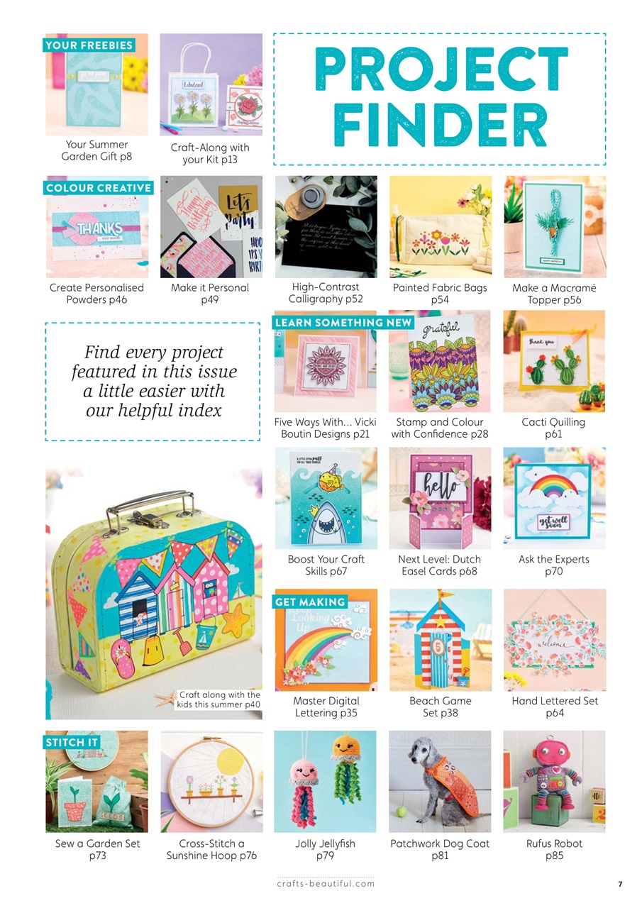 Crafts Beautiful Preview Pages
