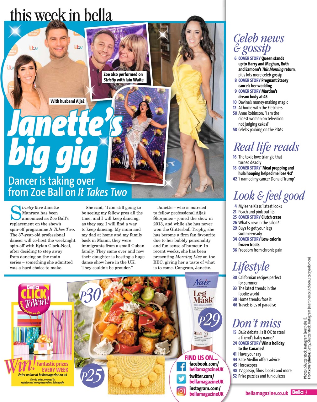 Bella Magazine Preview Pages