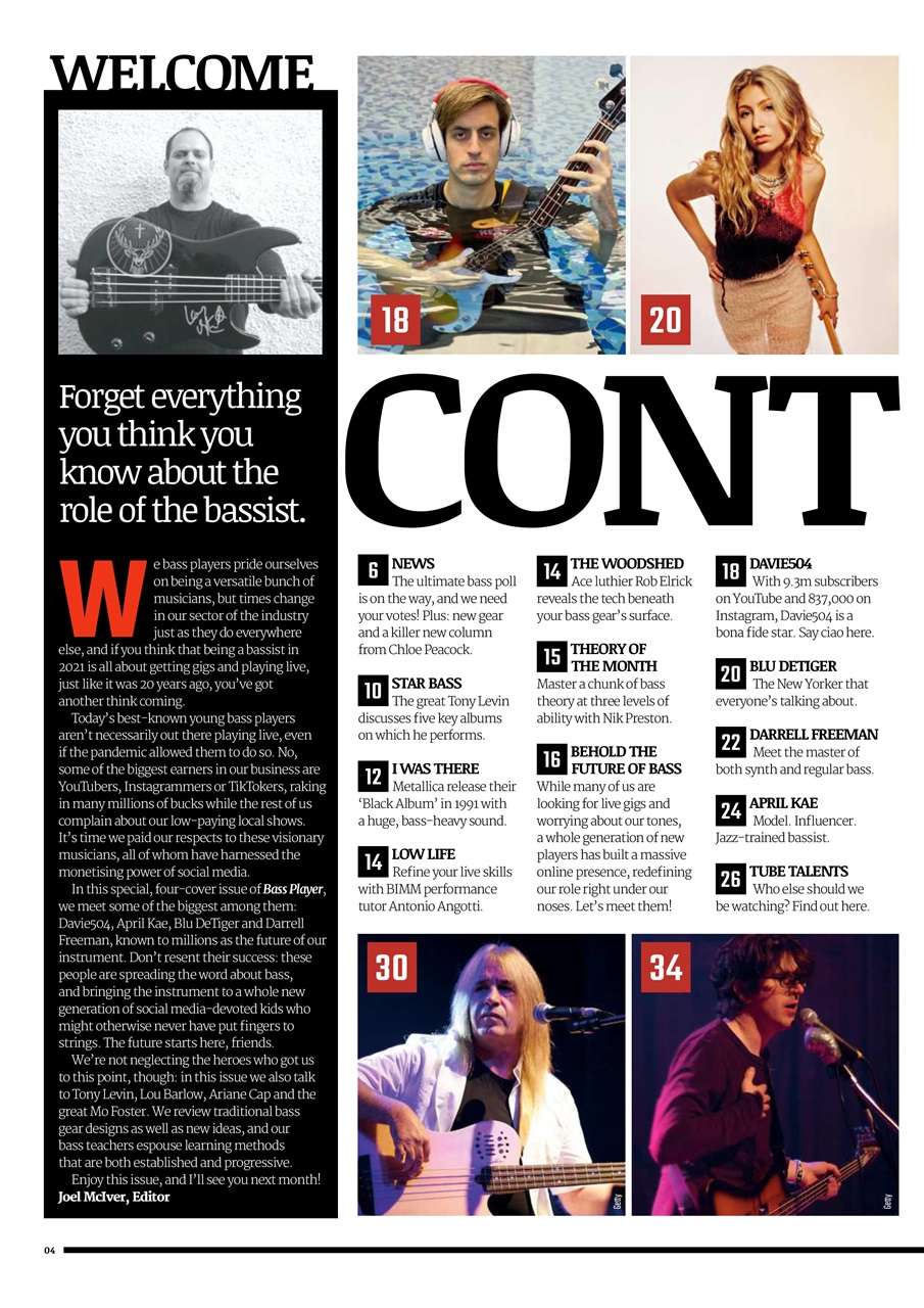 Bass Player UK Preview Pages