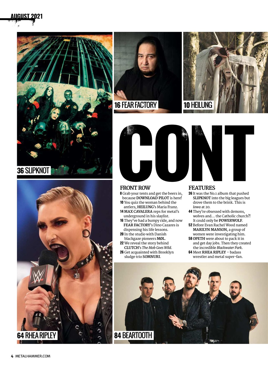 Metal Hammer Preview Pages