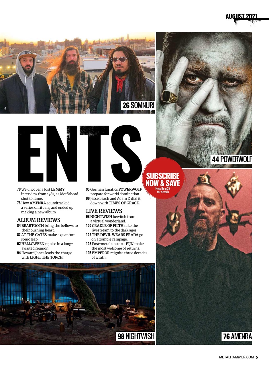 Metal Hammer Preview Pages