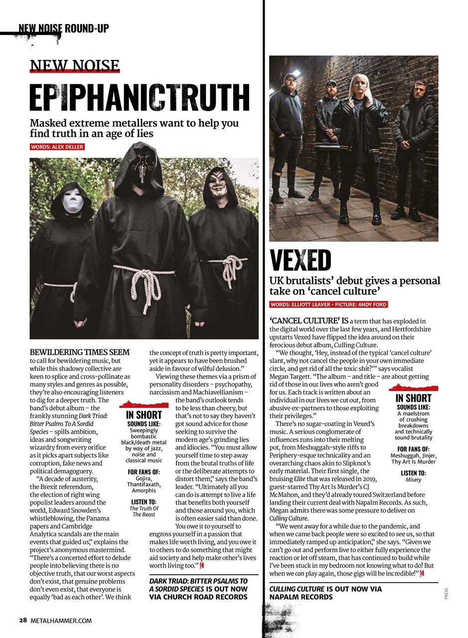 Metal Hammer Preview Pages