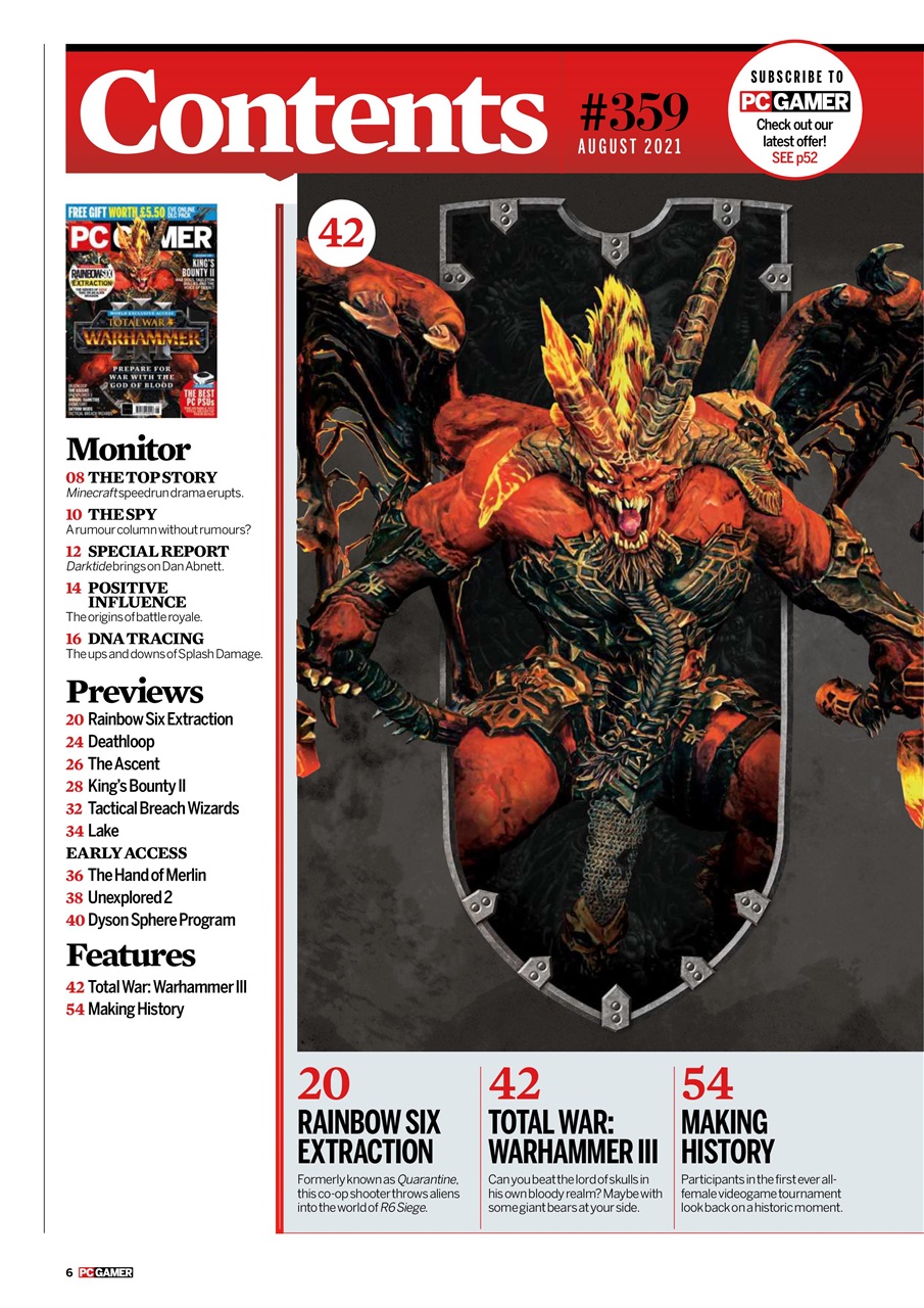 PC Gamer (UK Edition) Preview Pages