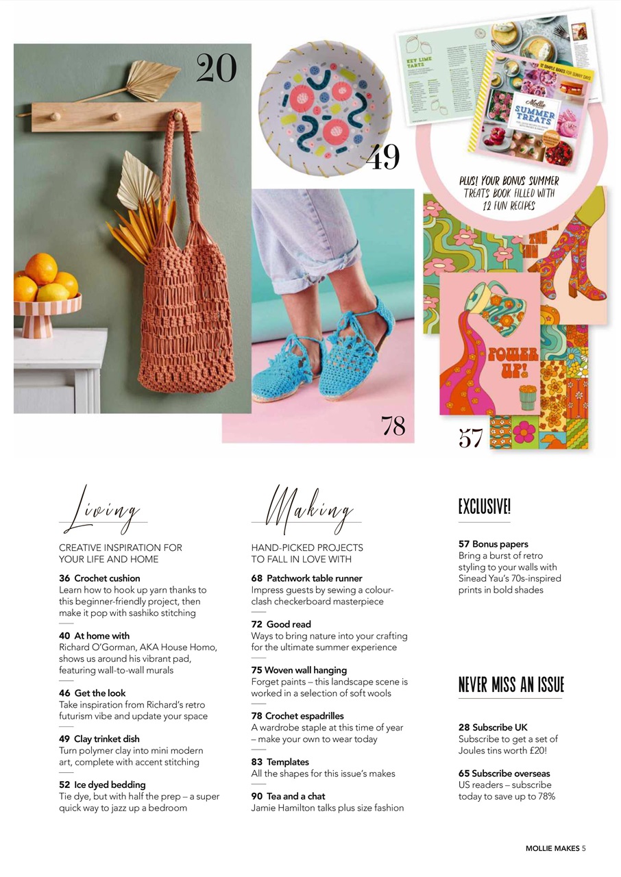 Mollie magazine Preview Pages