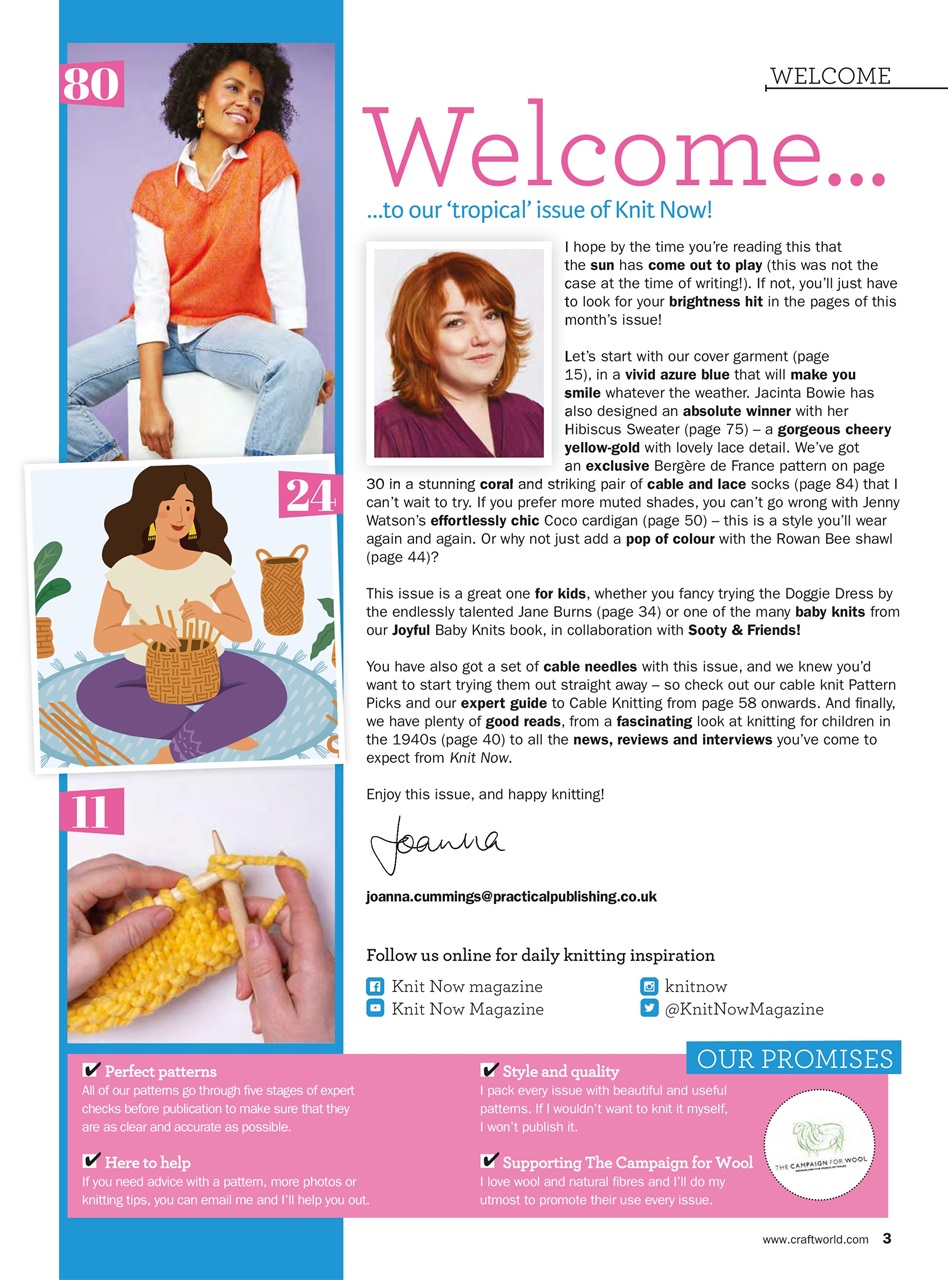 Knit Now Preview Pages