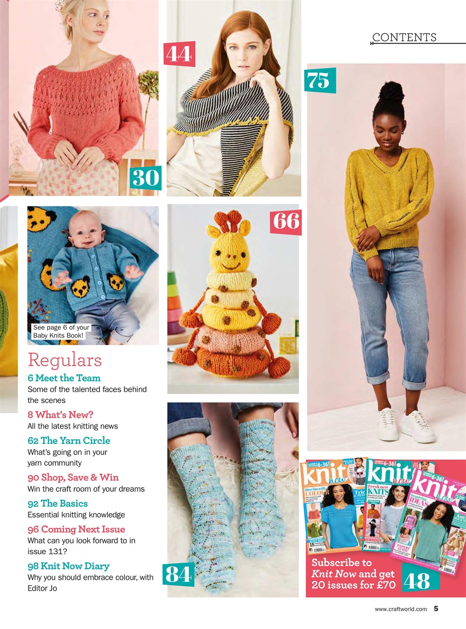 Knit Now Preview Pages