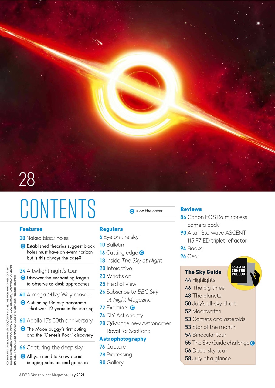 BBC Sky at Night Magazine Preview Pages
