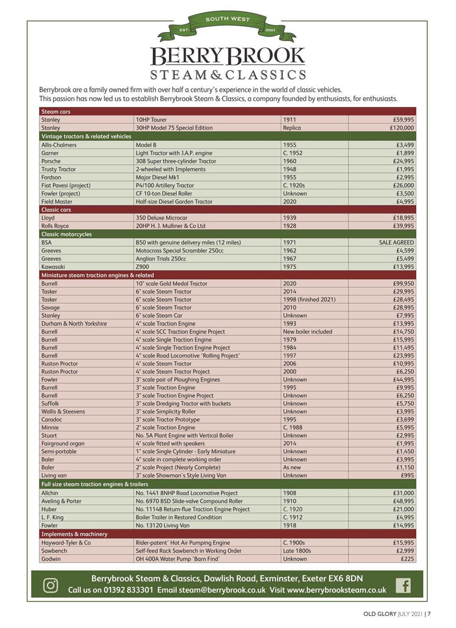 Old Glory Magazine Preview Pages