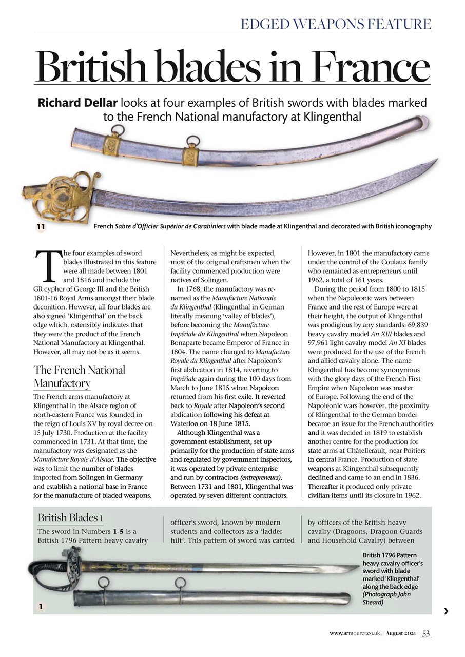 The Armourer Preview Pages