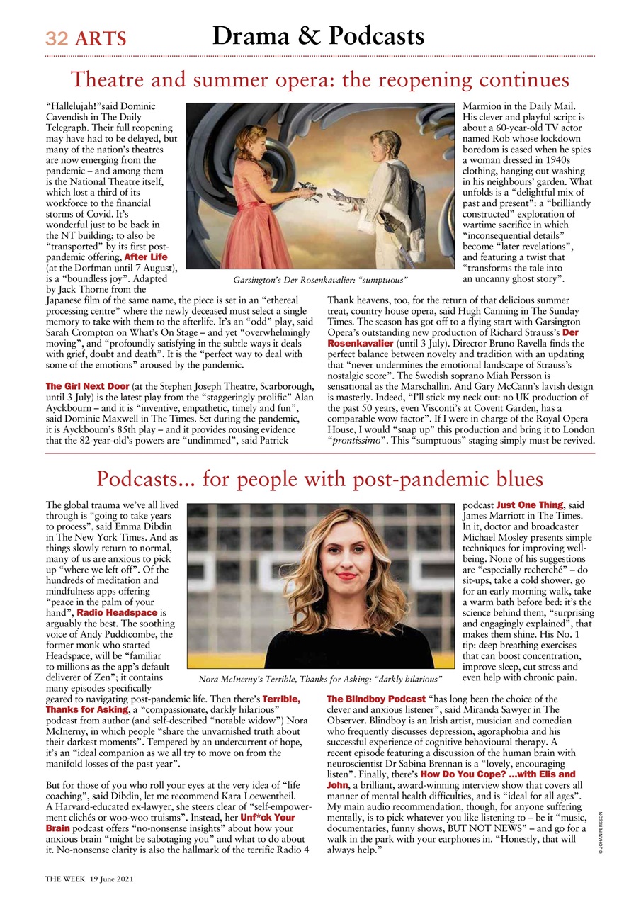 The Week Preview Pages