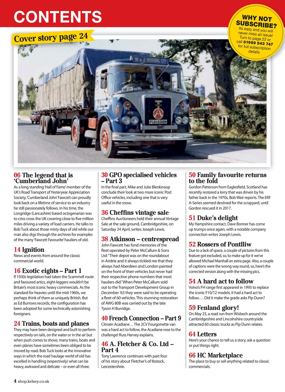 Heritage Commercials Magazine Preview Pages