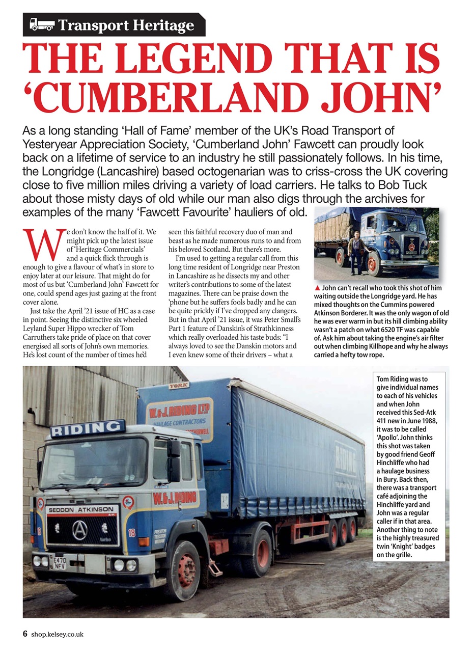 Heritage Commercials Magazine Preview Pages