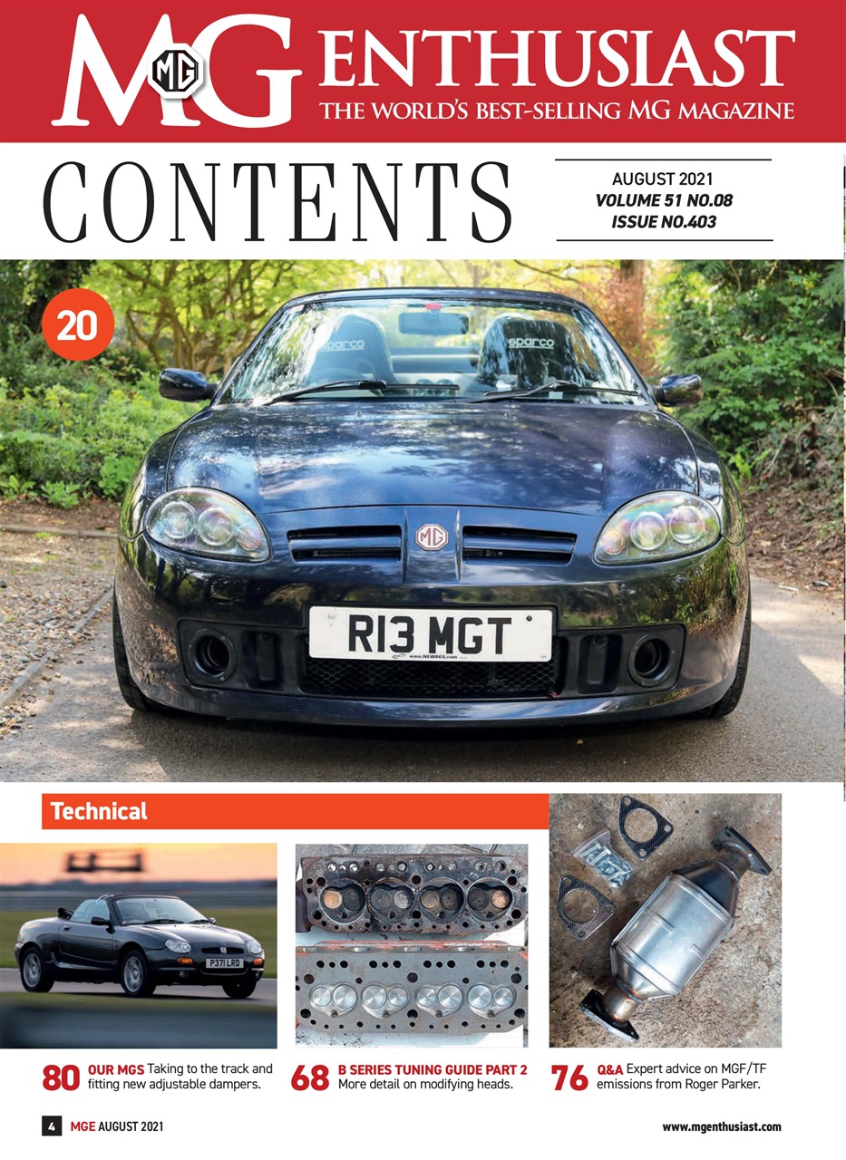 MG Enthusiast Preview Pages