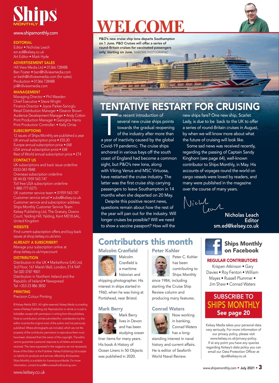 Ships Monthly Preview Pages