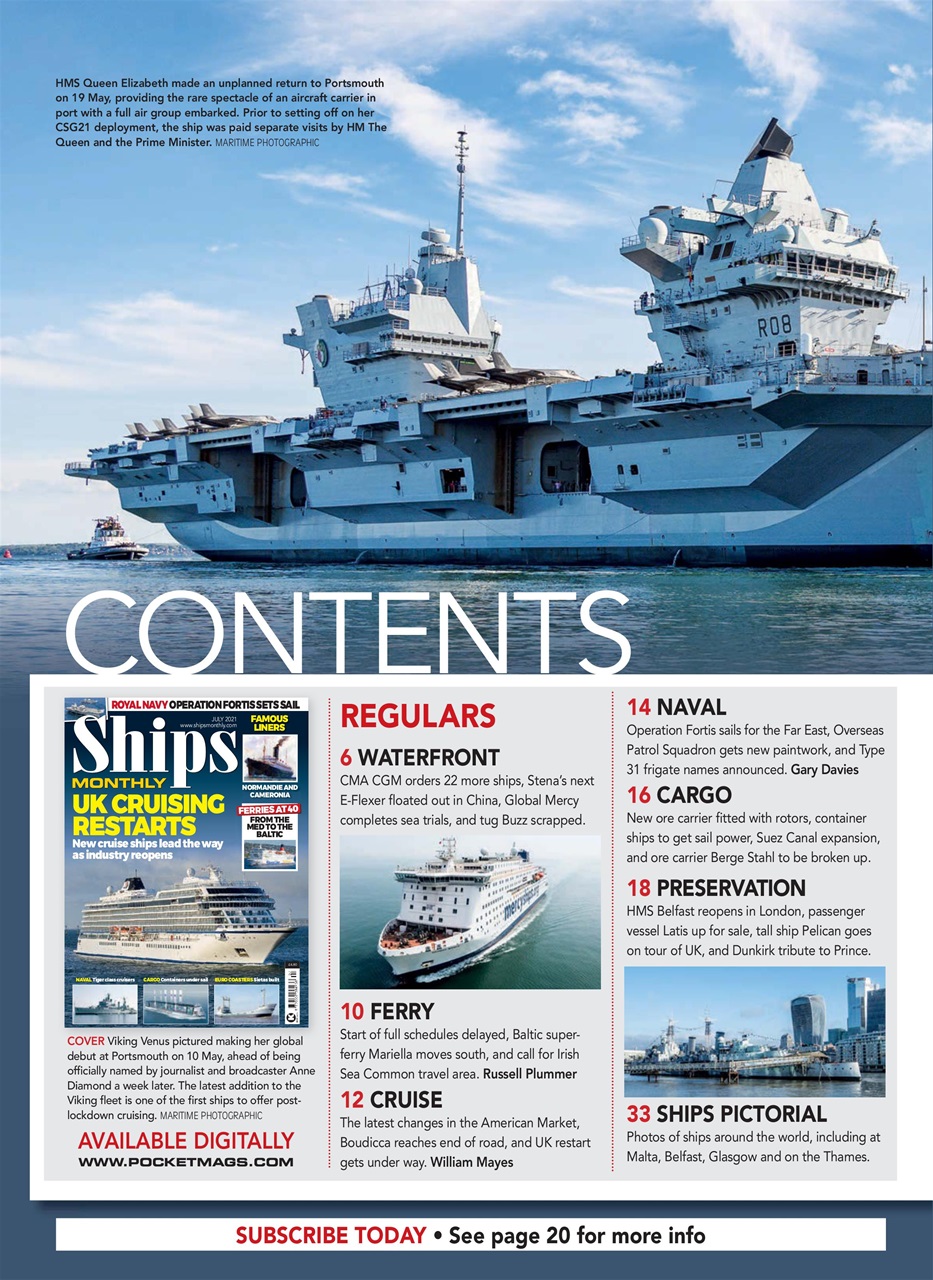 Ships Monthly Preview Pages
