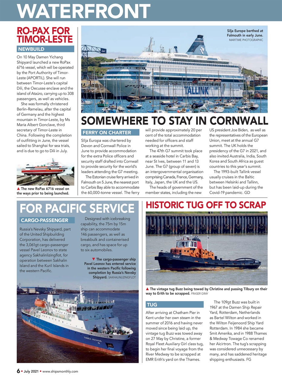 Ships Monthly Preview Pages
