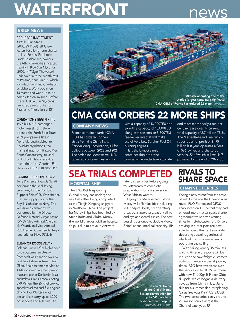 Ships Monthly Preview Pages